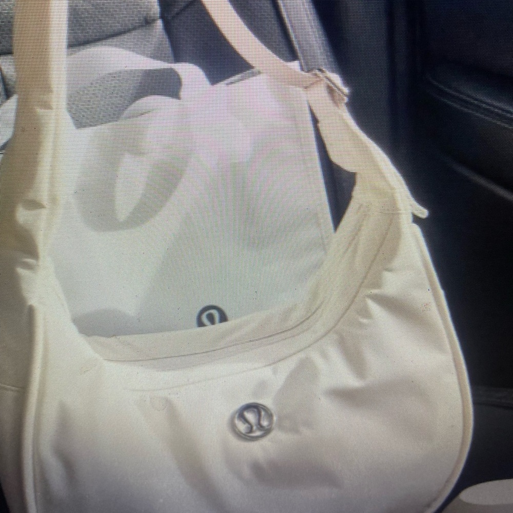 Lululemon Athletica Cream Hobo Shoulder Bag